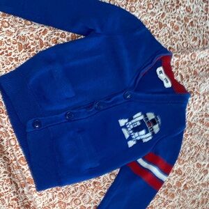 GAP Kids Blue Sweater with R2D2